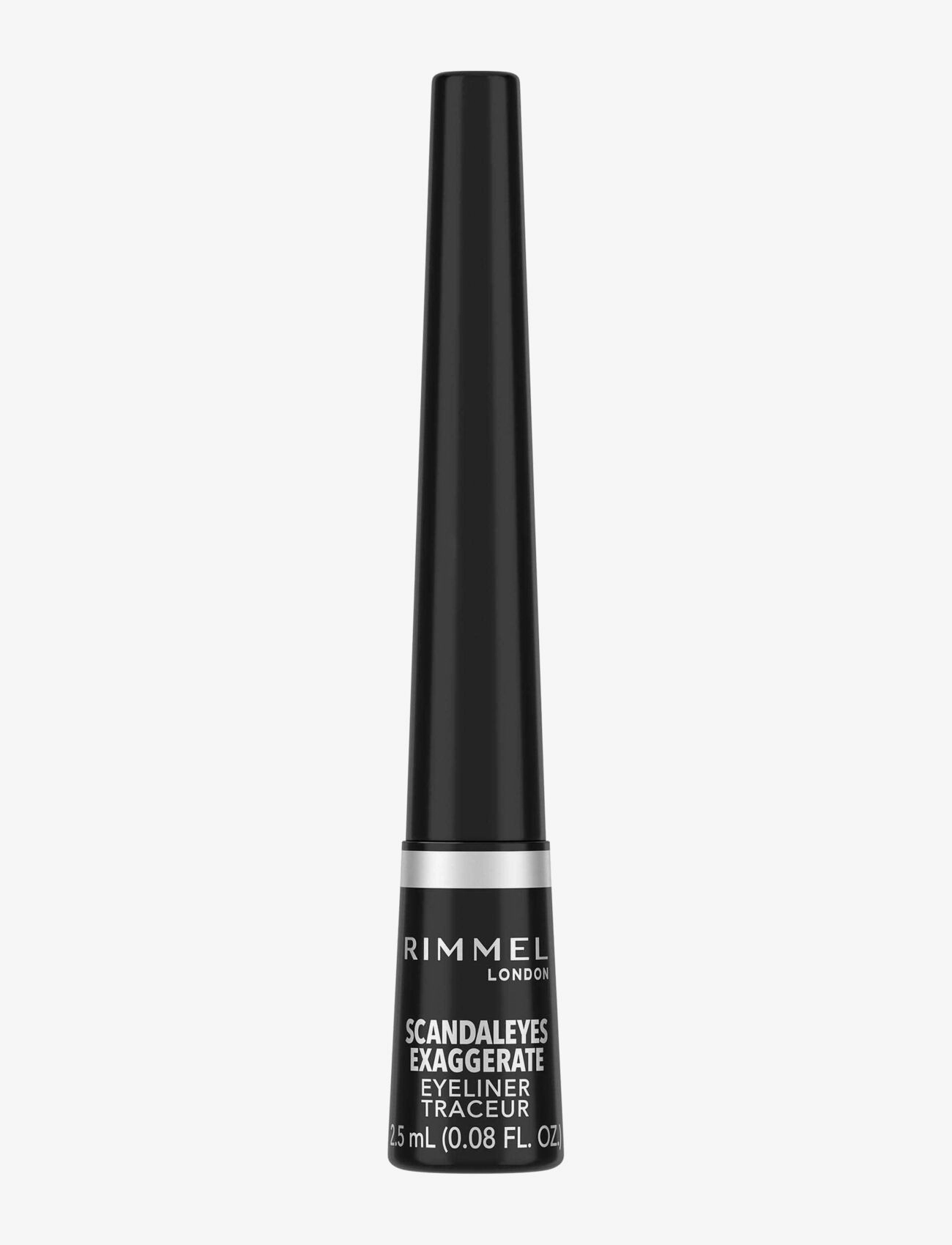Rimmel Rimmel Exaggerate Liquid Eyeliner, 3 ml, Black, Øjne > Eyeliner, Dame