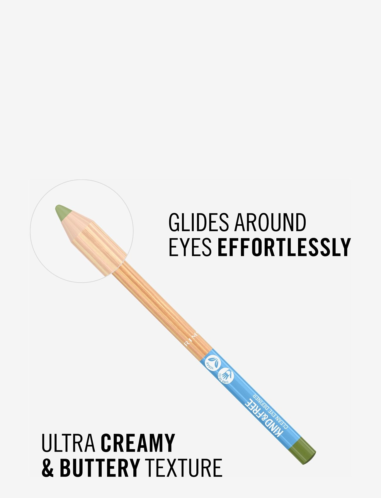 Rimmel - RIMMEL KF Clean eye liner - smink - 04 soft orchard - 4