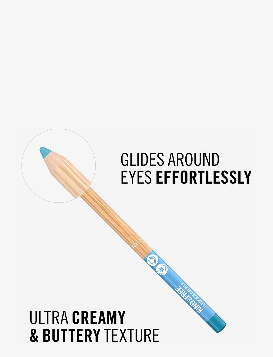 Rimmel - RIMMEL KF Clean eye liner - makeup - 06 anime blue - 4
