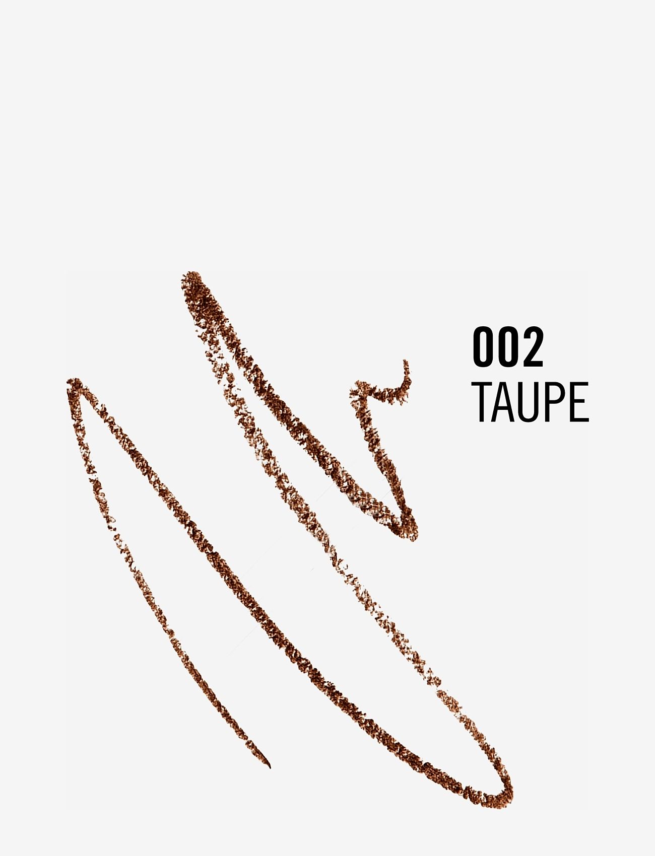 Rimmel - RIMMEL KF Eyebrow Pencil - klar for date night - 002 taupe - 2