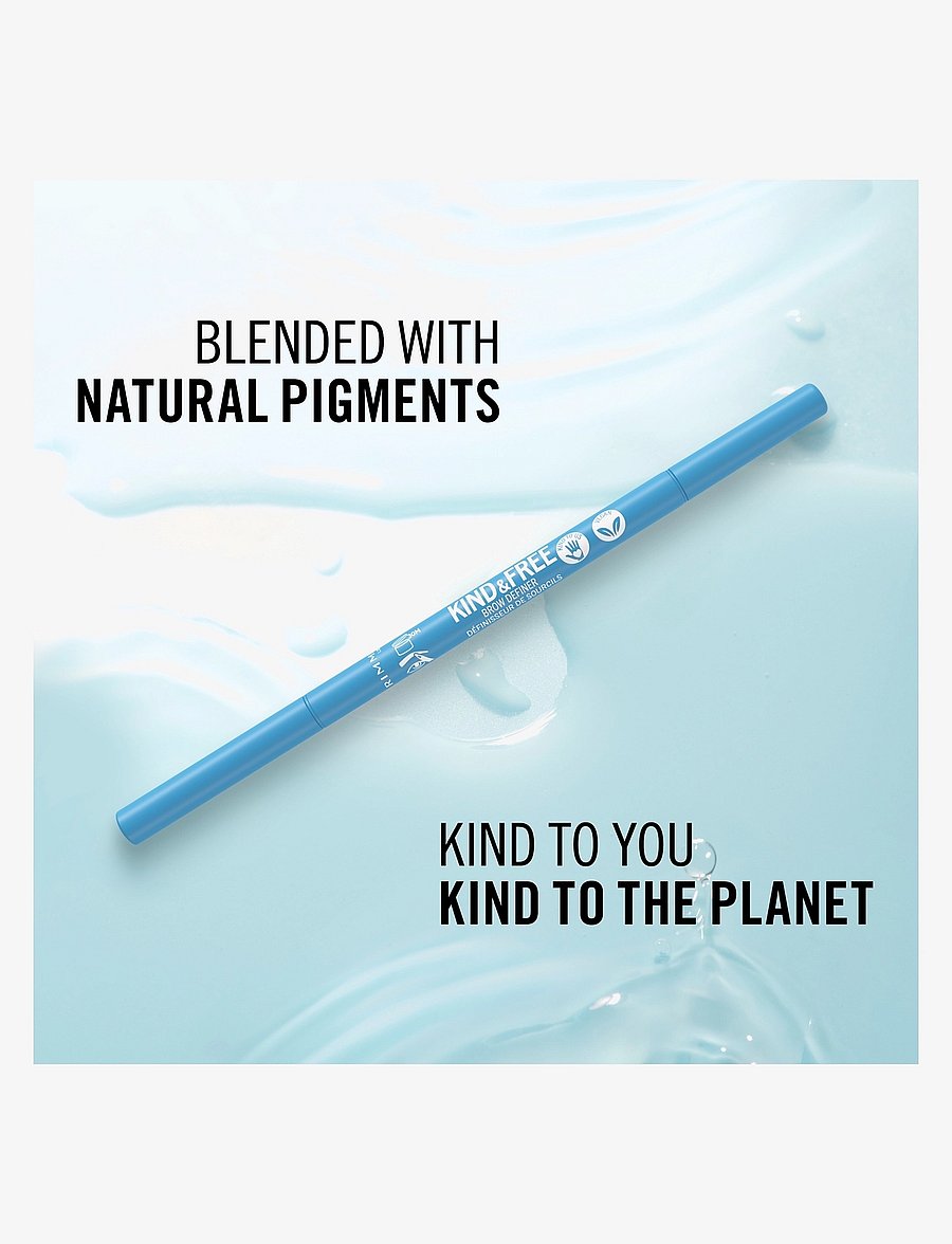 Rimmel - RIMMEL KF Eyebrow Pencil - silmät ja kulmakarvat - 002 taupe - 4