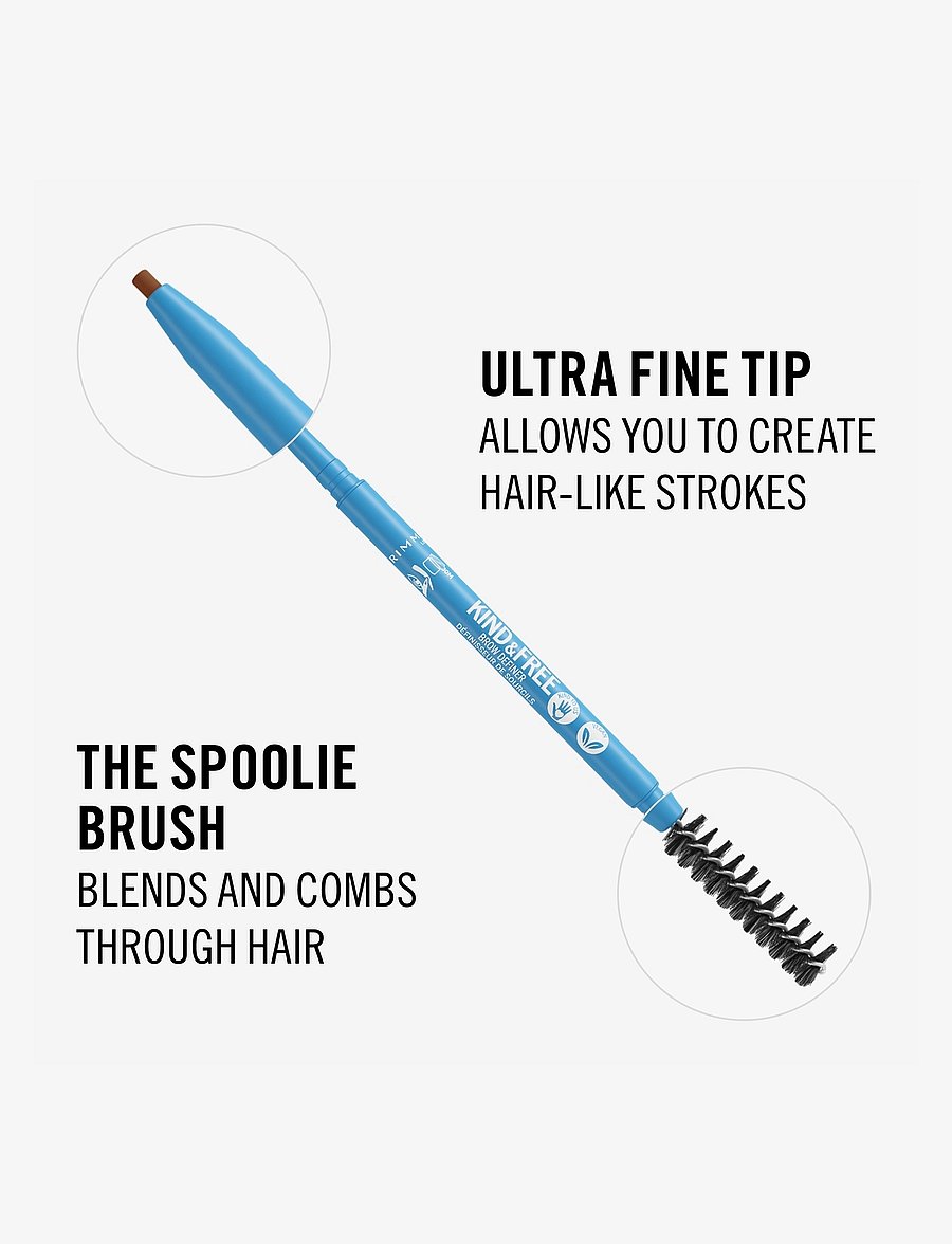 Rimmel - RIMMEL KF Eyebrow Pencil - silmät ja kulmakarvat - 002 taupe - 5
