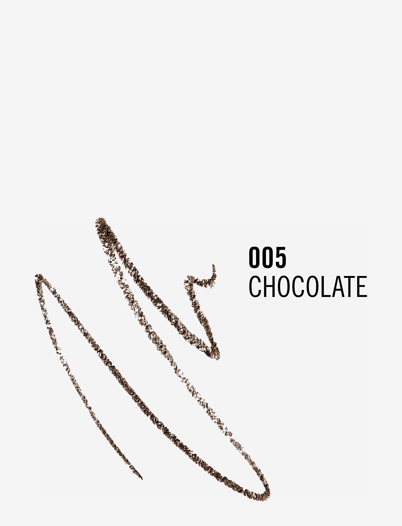 Rimmel - RIMMEL KF Eyebrow Pencil - klar for date night - 005 chocolate - 2