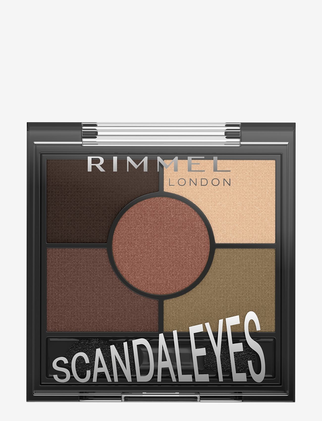 Rimmel - Scandal 5 pan palette 002 brixton brown - smink - 002 - 0
