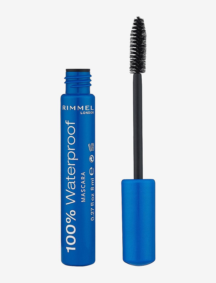Rimmel - RIMMEL 100% Waterproof - Øjne & bryn - 101 black/black - 0