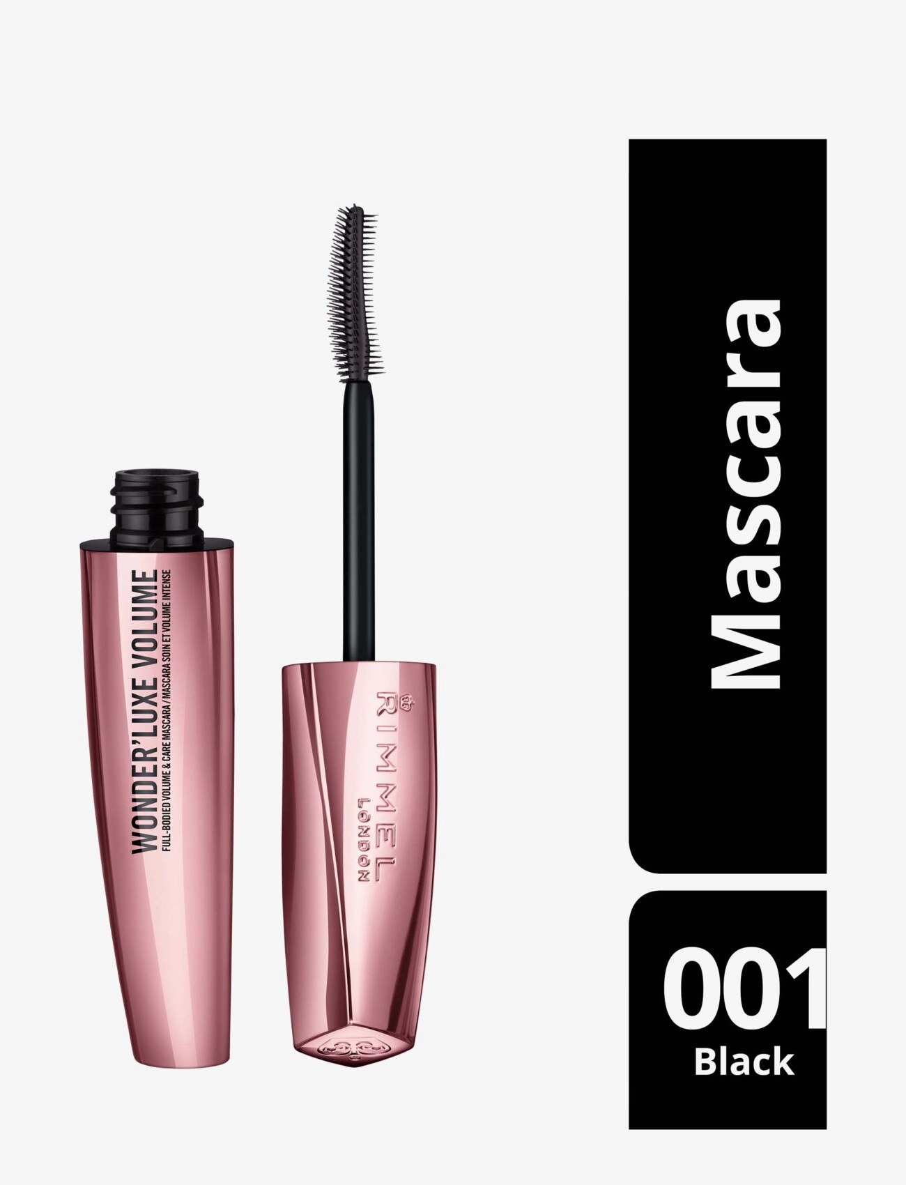 Rimmel - RIMMEL Wonder Volume Mascara - Øjne & bryn - 01 black - 1