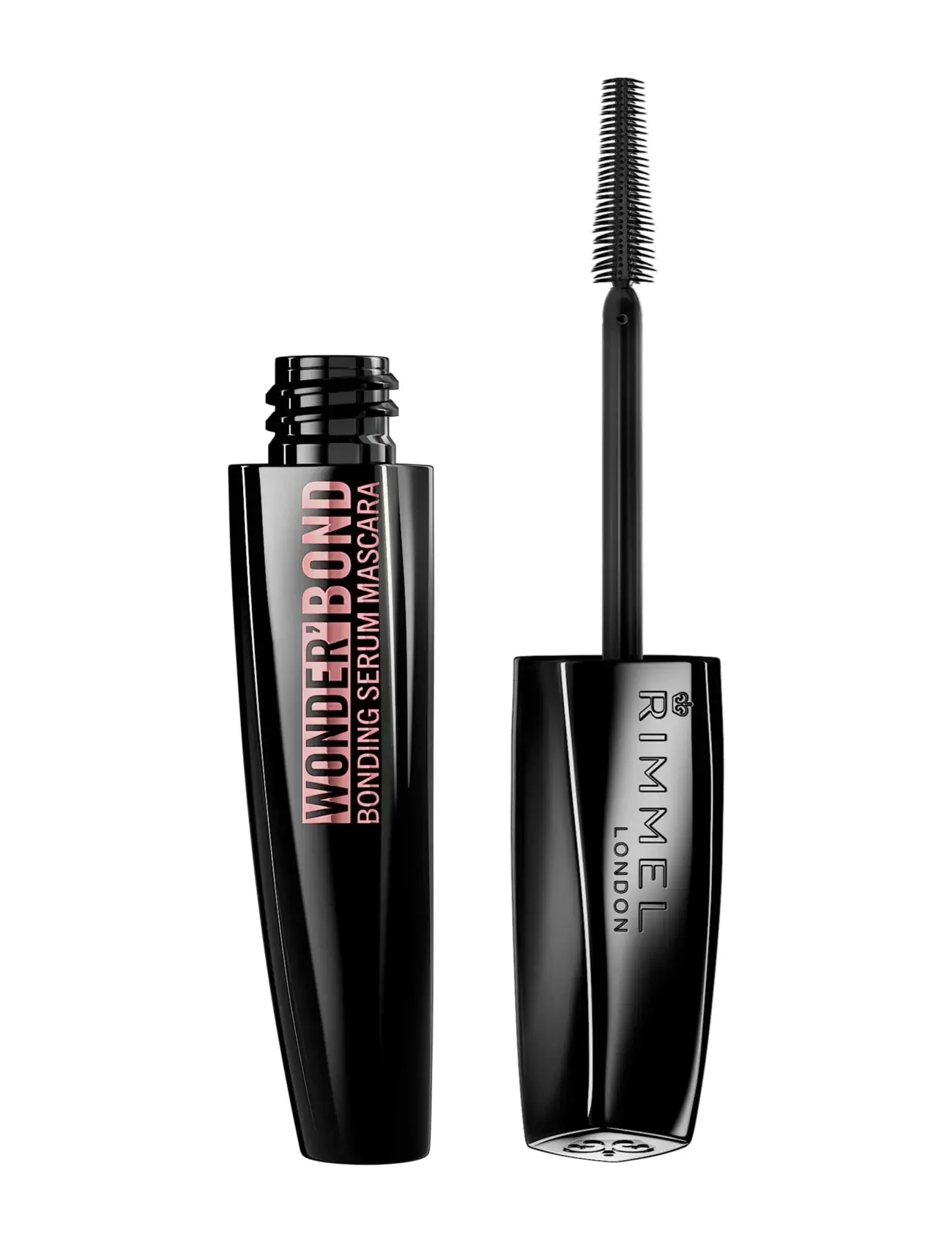 Rimmel Wonder Bond Bonding Serum Mascara Brown Black 11.0 Ml, Mascara, Sort, Str: 11 ML