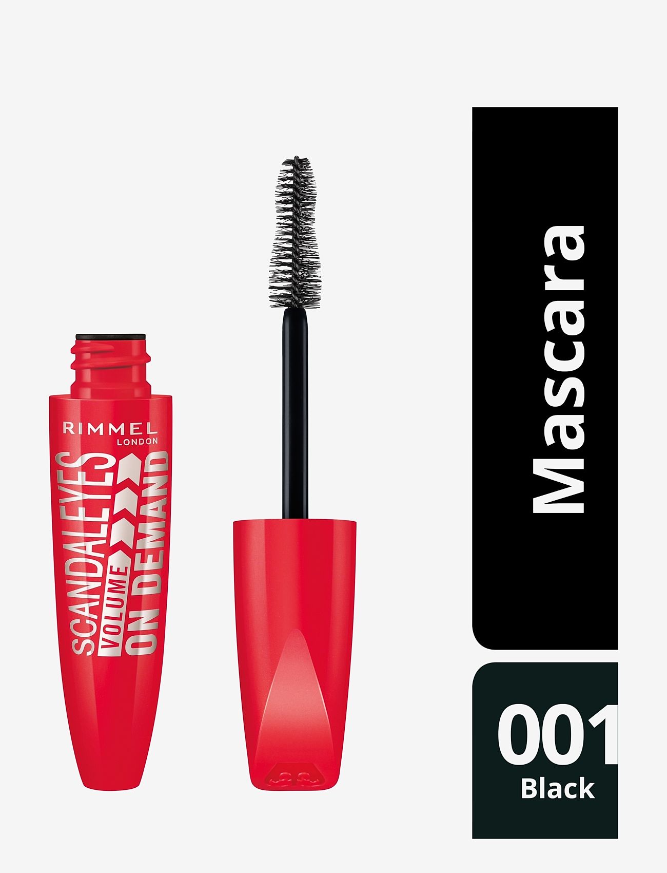 Rimmel - RIMMEL SCANDAL EYES VOLUME ON DEMAND - smink - 001 black - 1