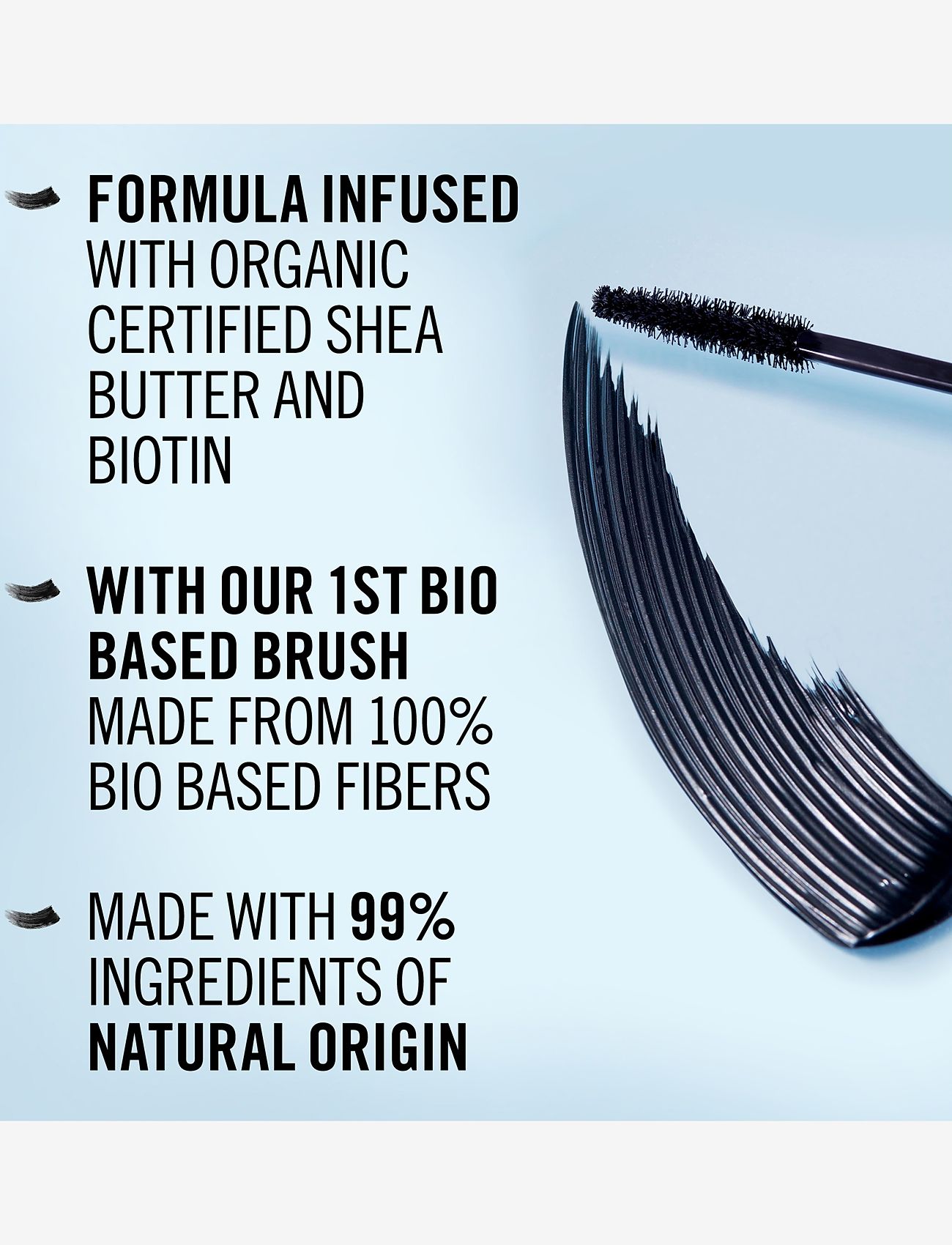 Rimmel - RIMMEL Kind&Free mascara - redo för date night - 001 black - 3