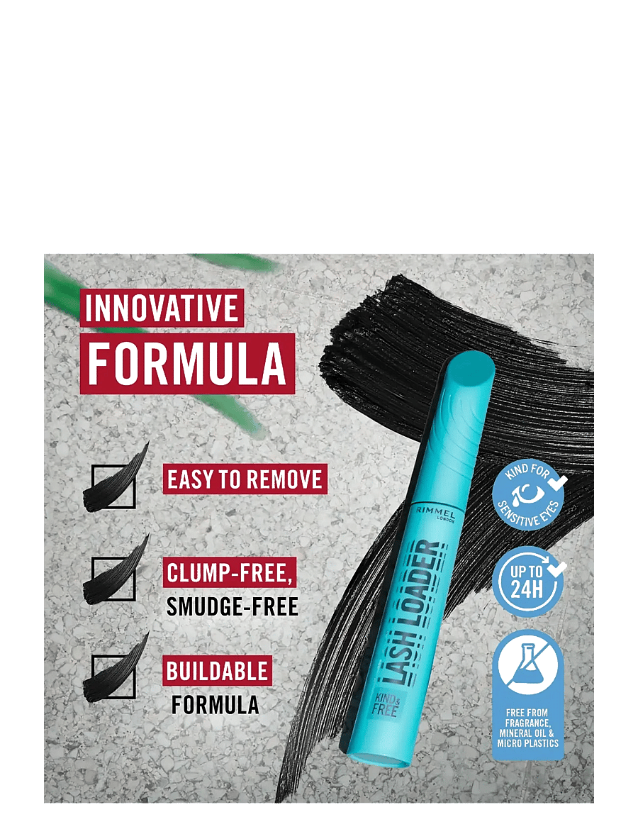 Rimmel - Kind&Free mascara eu Black 9.50 ML - silmad ja kulmud - black - 5