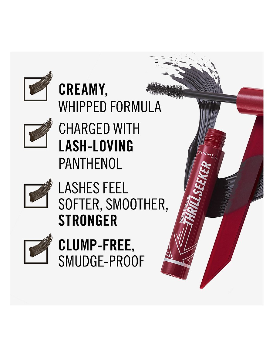 Rimmel - Volume thrill seeker mascara - Ögon & bryn - 01 black - 4