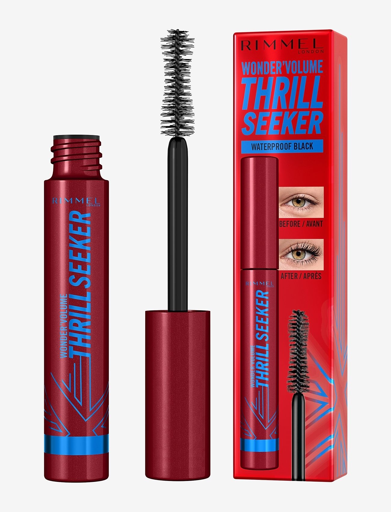 Rimmel Volume Thrill Seeker Mascara Black, Mascara, Nude, Str: 8 ML