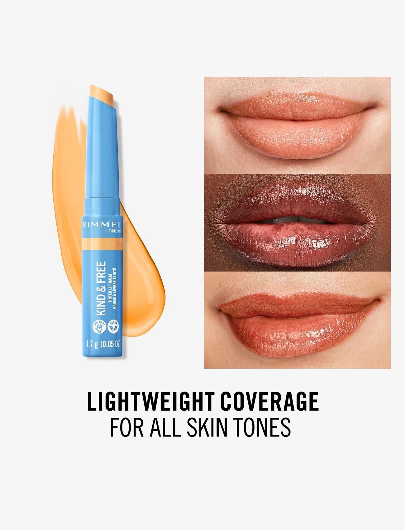 Kind & Free Tinted Lip Balm #001-luftstorm 5