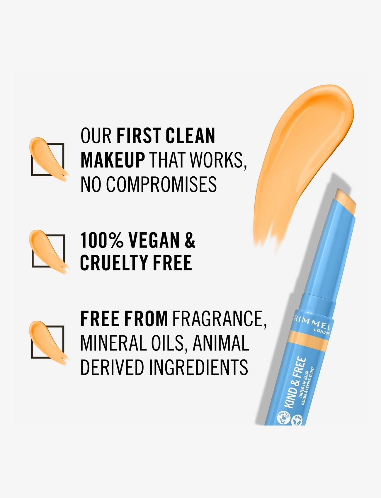 Kind & Free Tinted Lip Balm #001-luftstorm 6