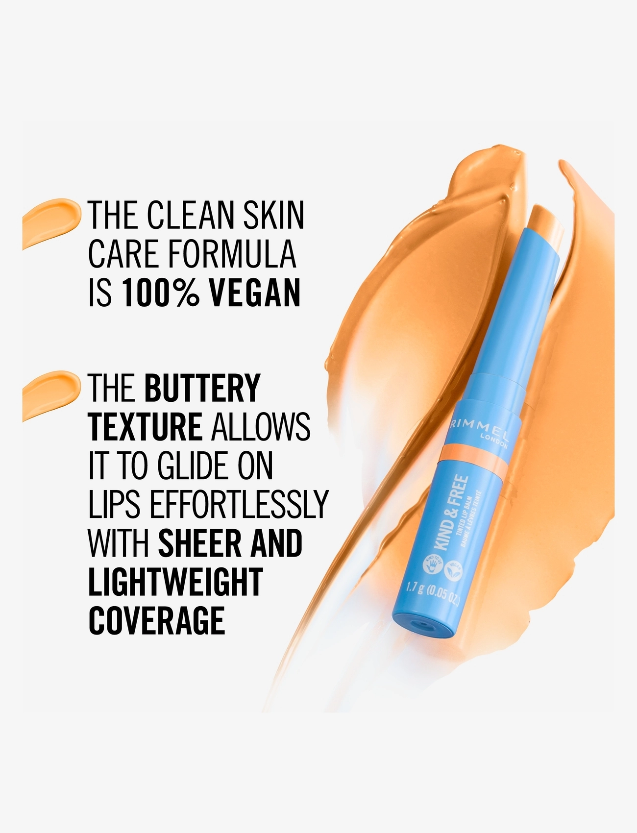 Kind & Free Tinted Lip Balm #001-luftstorm 7