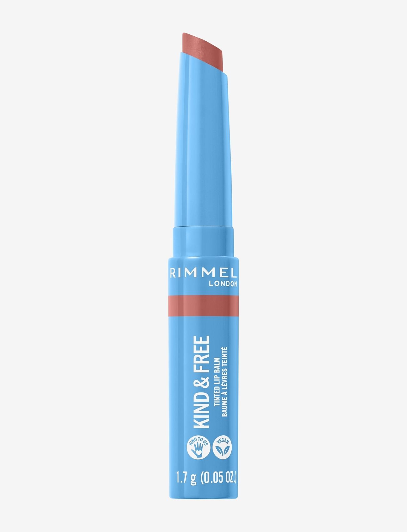 Rimmel - RIMMEL Kind&free lipbalm - läppbalsam - 002 natural apricot - 0
