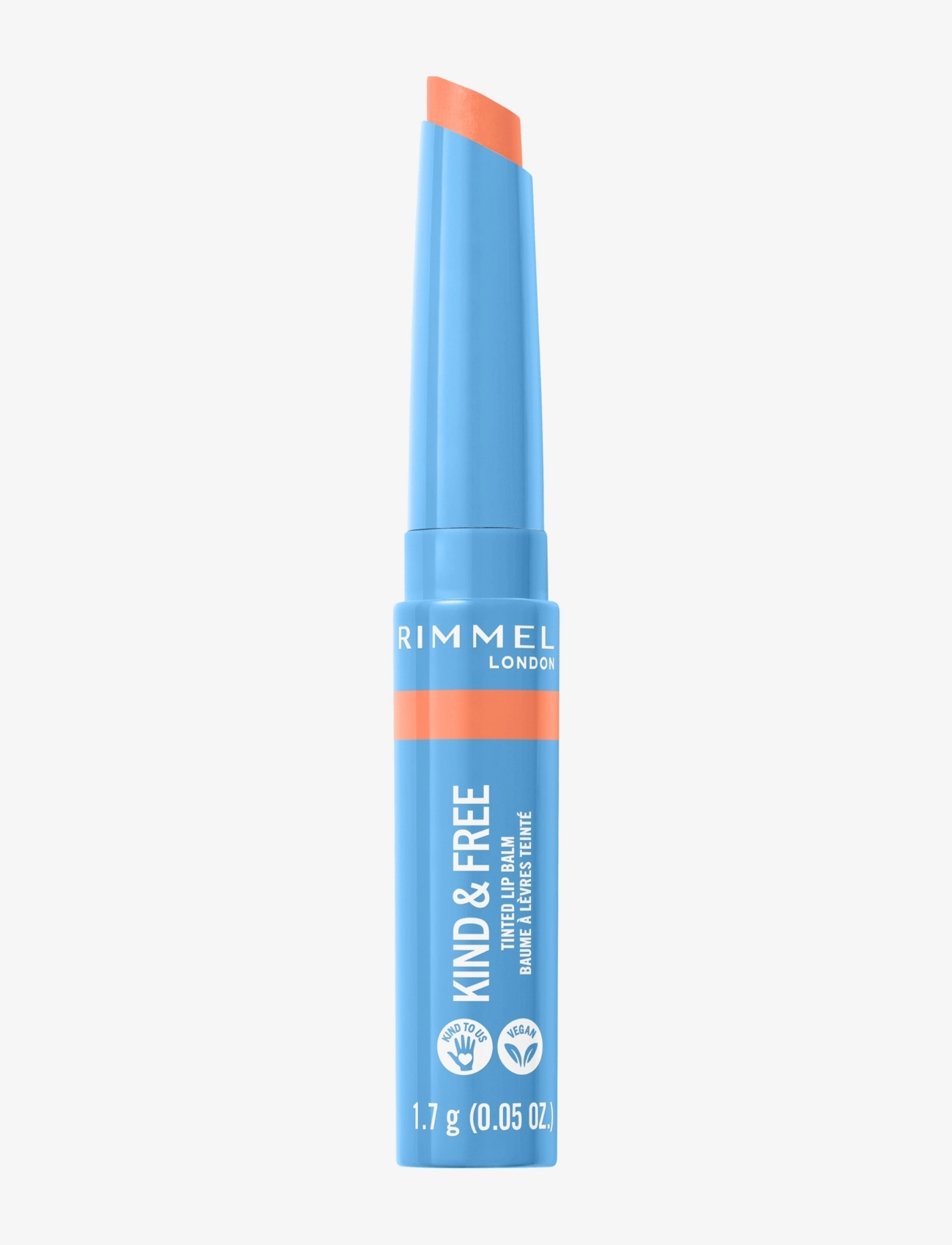 Rimmel Kind&Free Lipbalm, Læbepleje, Orange, Str: 2ML
