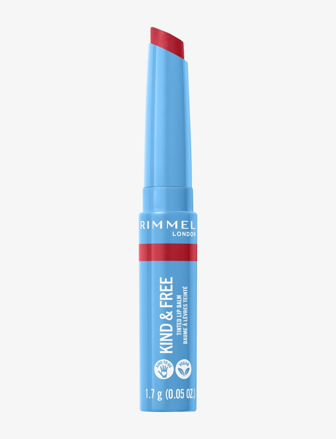 Rimmel Rimmel Kind&Free Lipbalm, 2ml, Red, Ansigt > Læbepleje, Dame