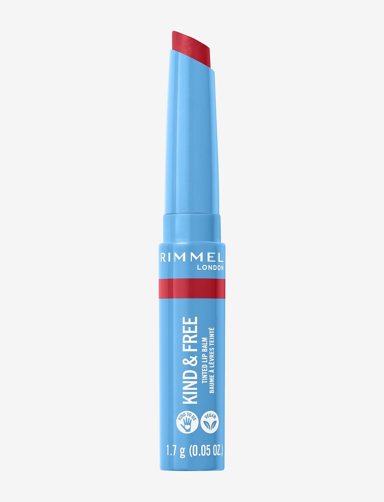 Rimmel - RIMMEL Kind&free lipbalm - läppbalsam - 005 cherry red - 0