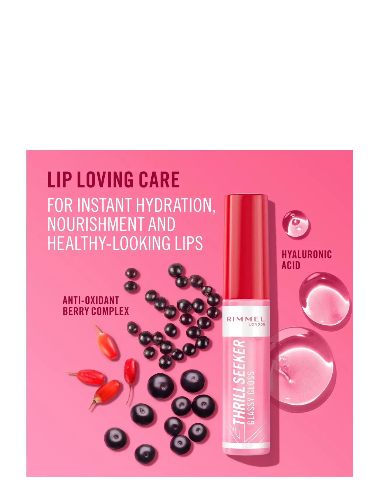 Rimmel - Thrill Seeker Lip Gloss 100 Coco suga 10.00 ML - meikit - 100 coco suga - 5