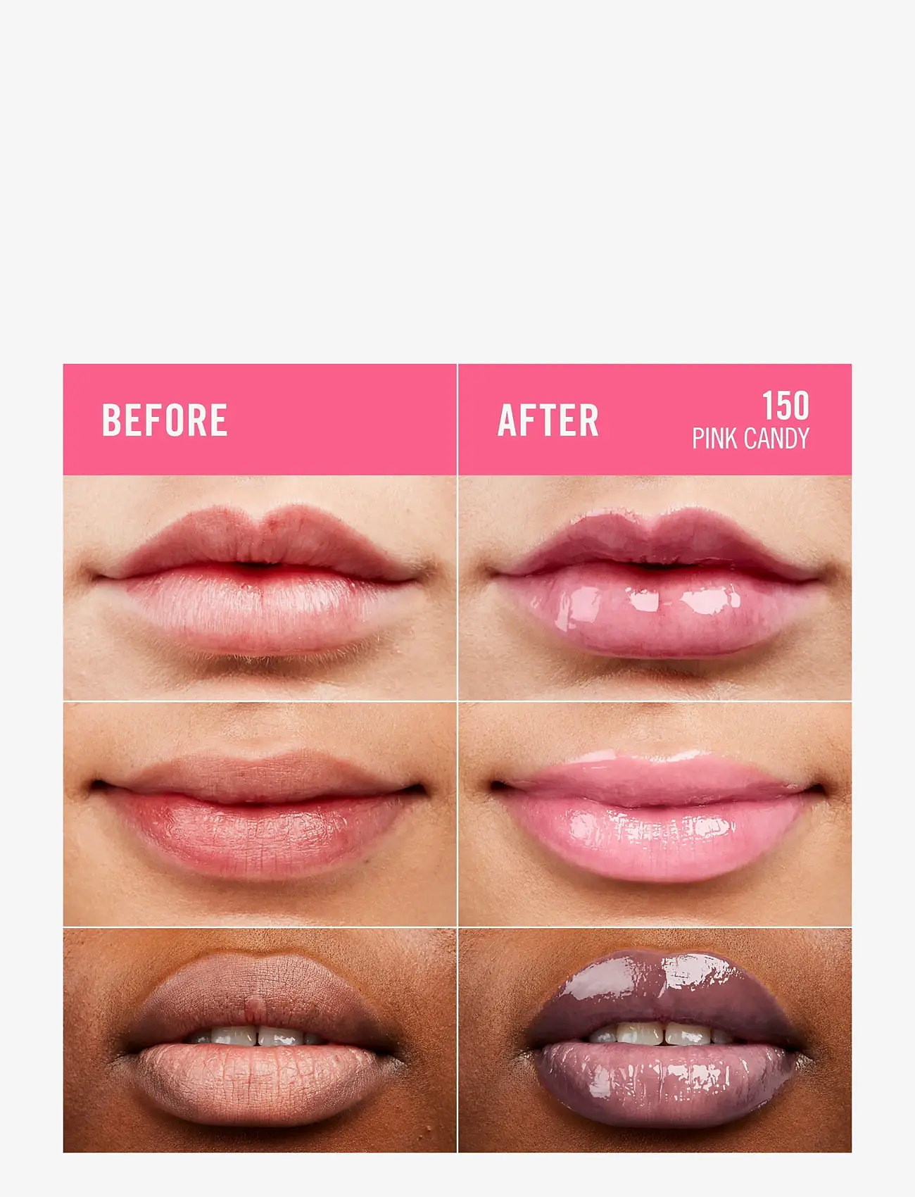 Rimmel - Thrill Seeker Lip Gloss 150 Pink candy 10.00 ML - makeup - 150 pink candy - 3