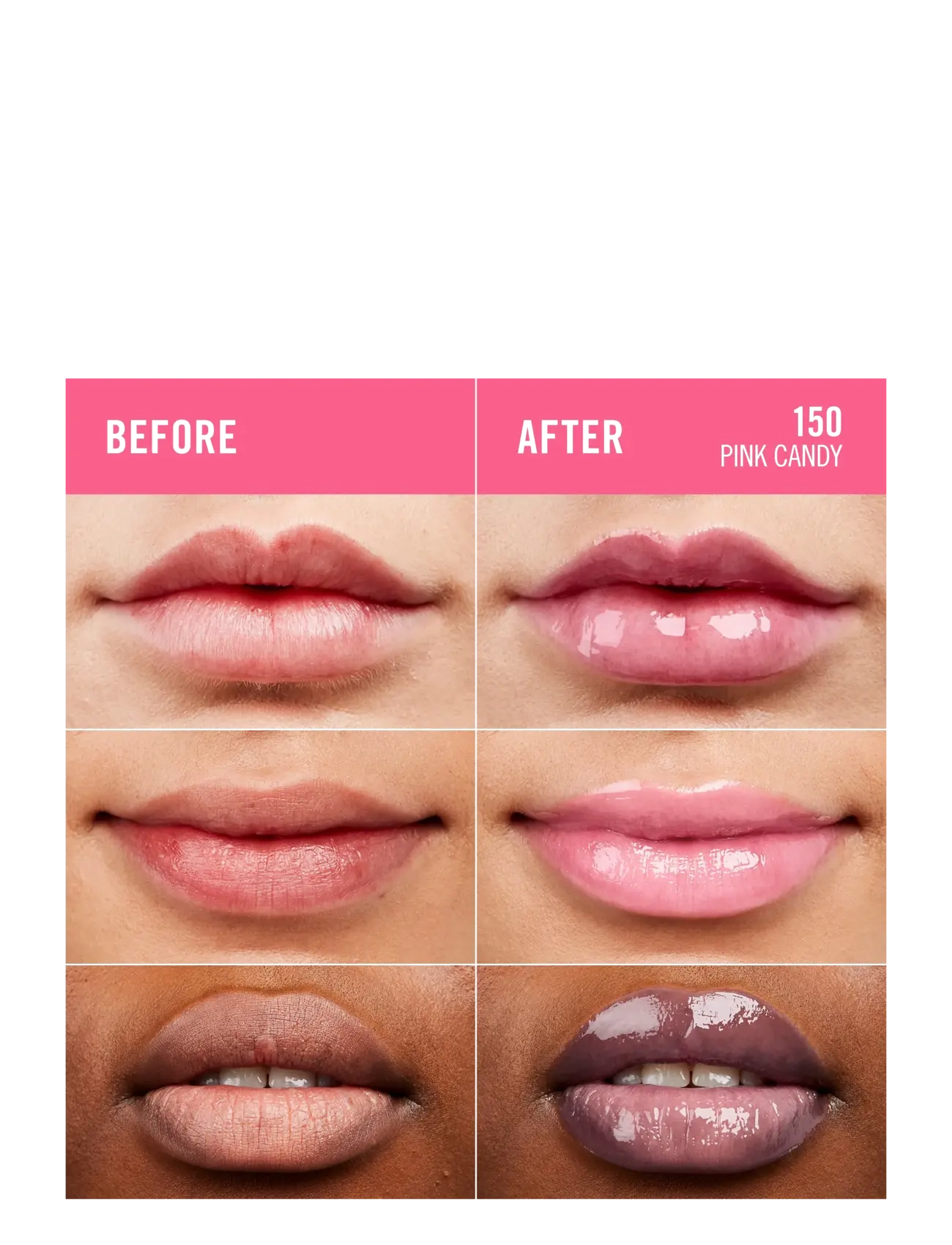 Rimmel - Thrill Seeker Lip Gloss 150 Pink candy 10.00 ML - smink - 150 pink candy - 3