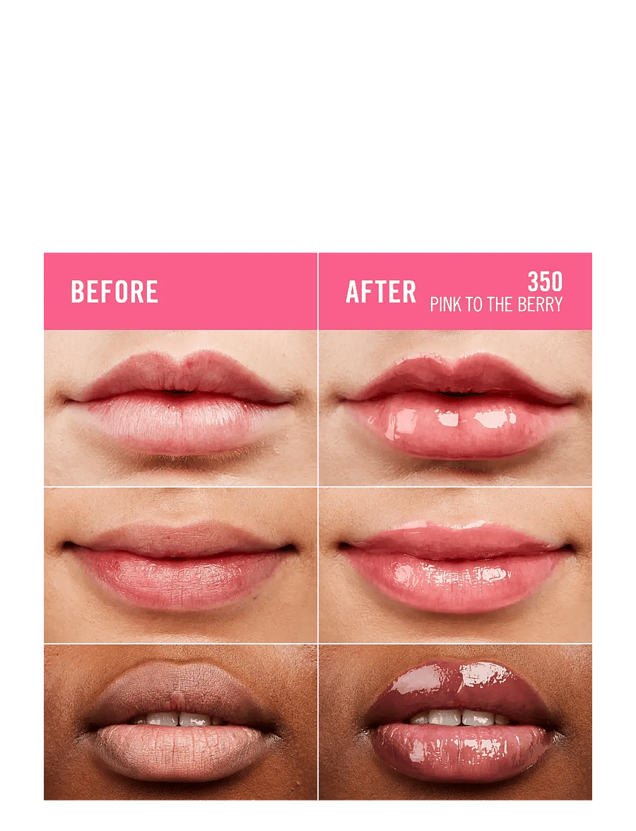 Rimmel - Thrill Seeker Lip Gloss 350 Pink to the berry 10.00 ML - makeup - 350 pink to the berry - 3