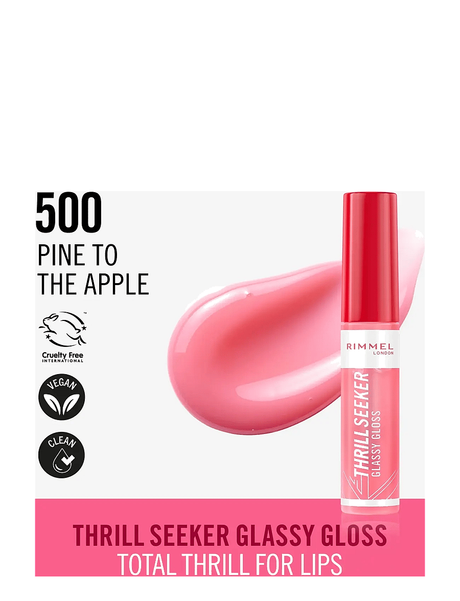 Rimmel - Thrill Seeker Lip Gloss 500 Pine to the apple 10.00 ML - 500 pine to the apple - 1