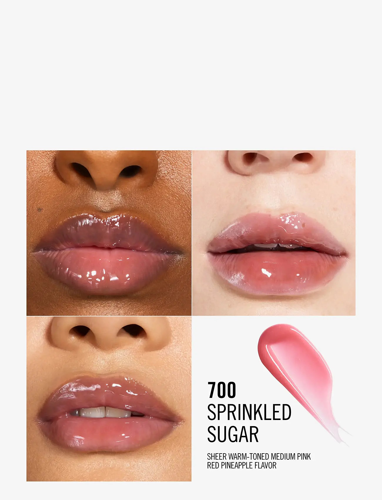 Rimmel - Thrill Seeker Lip Gloss Sprinkled sugar 700 10.00 ML - makeup - sprinkled sugar 700 - 4