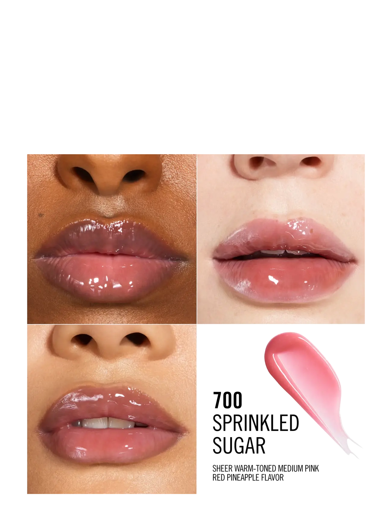 Rimmel - Thrill Seeker Lip Gloss Sprinkled sugar 700 10.00 ML - sminke - sprinkled sugar 700 - 4