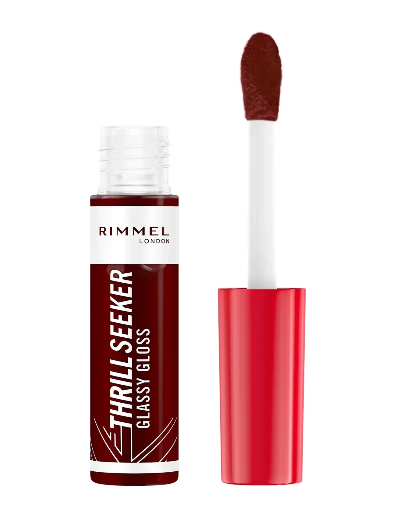 Rimmel Thrill Seeker Lip Gloss Frosted  berry 750 10.00 ML - Skønhed - FROSTED  BERRY 750 / red