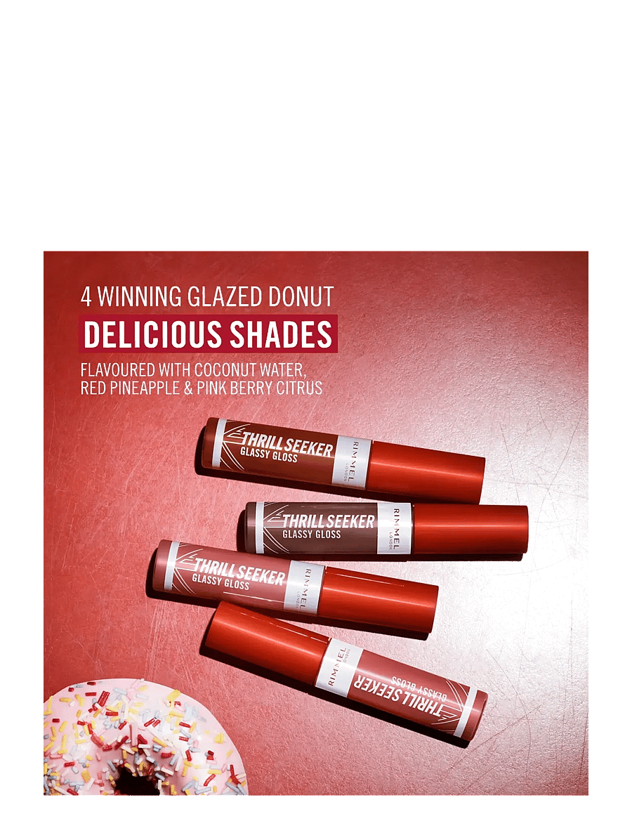 Rimmel - Thrill Seeker Lip Gloss Chocolate glaze 800 10.00 ML - smink - chocolate glaze 800 - 5