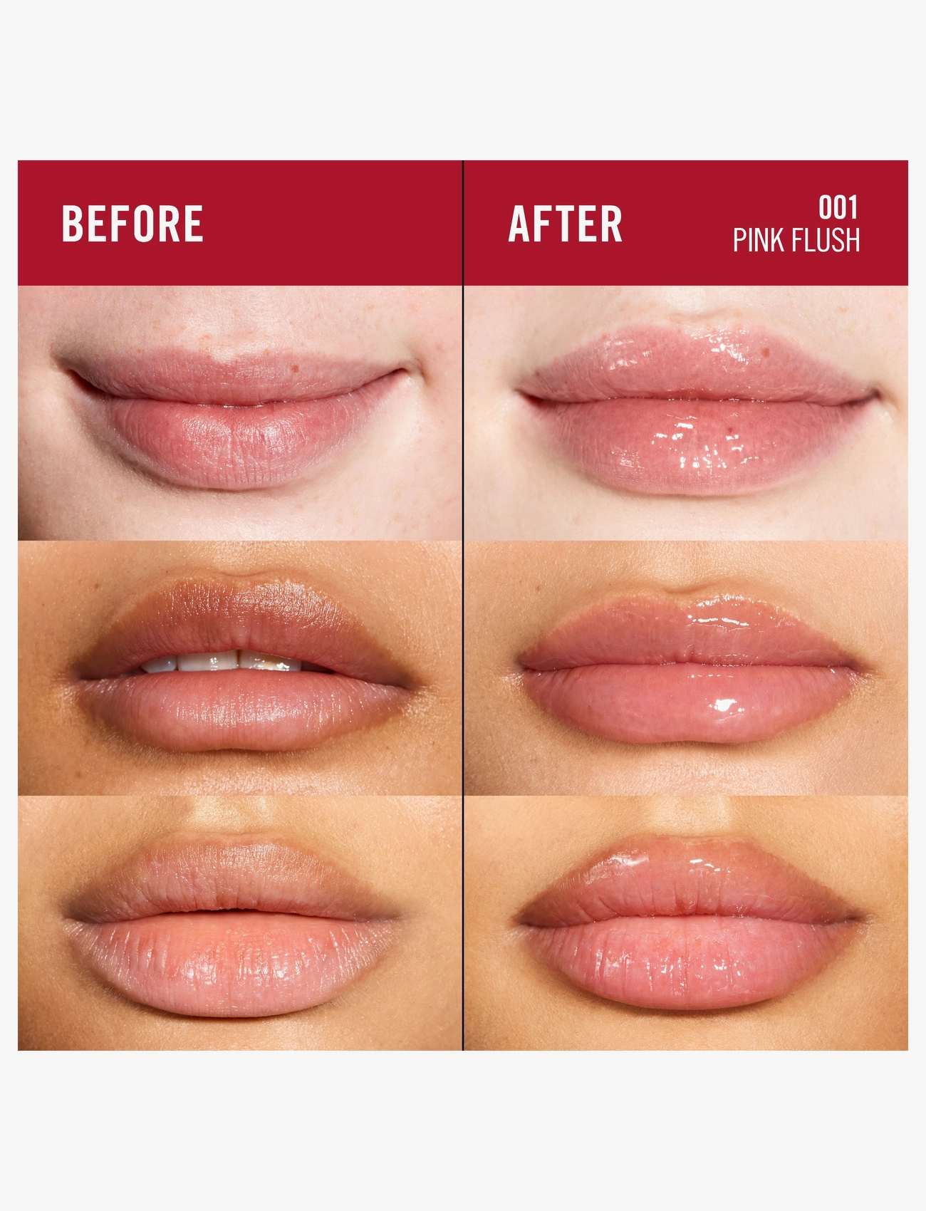 Rimmel - Oh My Gloss lip Oil 001 Pink Flush 4.5 ML - 001 pink flush - 3