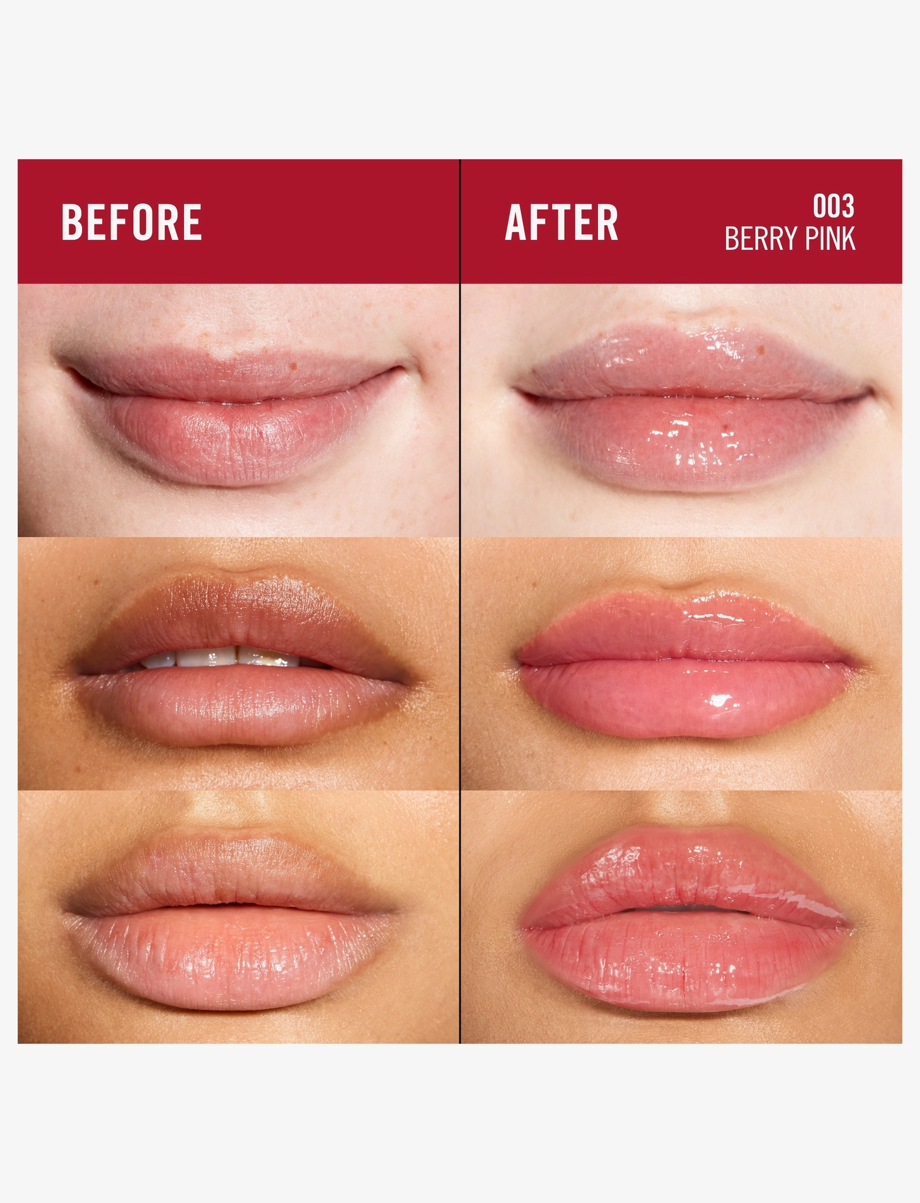 Rimmel - Oh My Gloss lip Oil 003 Berry Pink 4.5 ML - 003 berry pink - 3