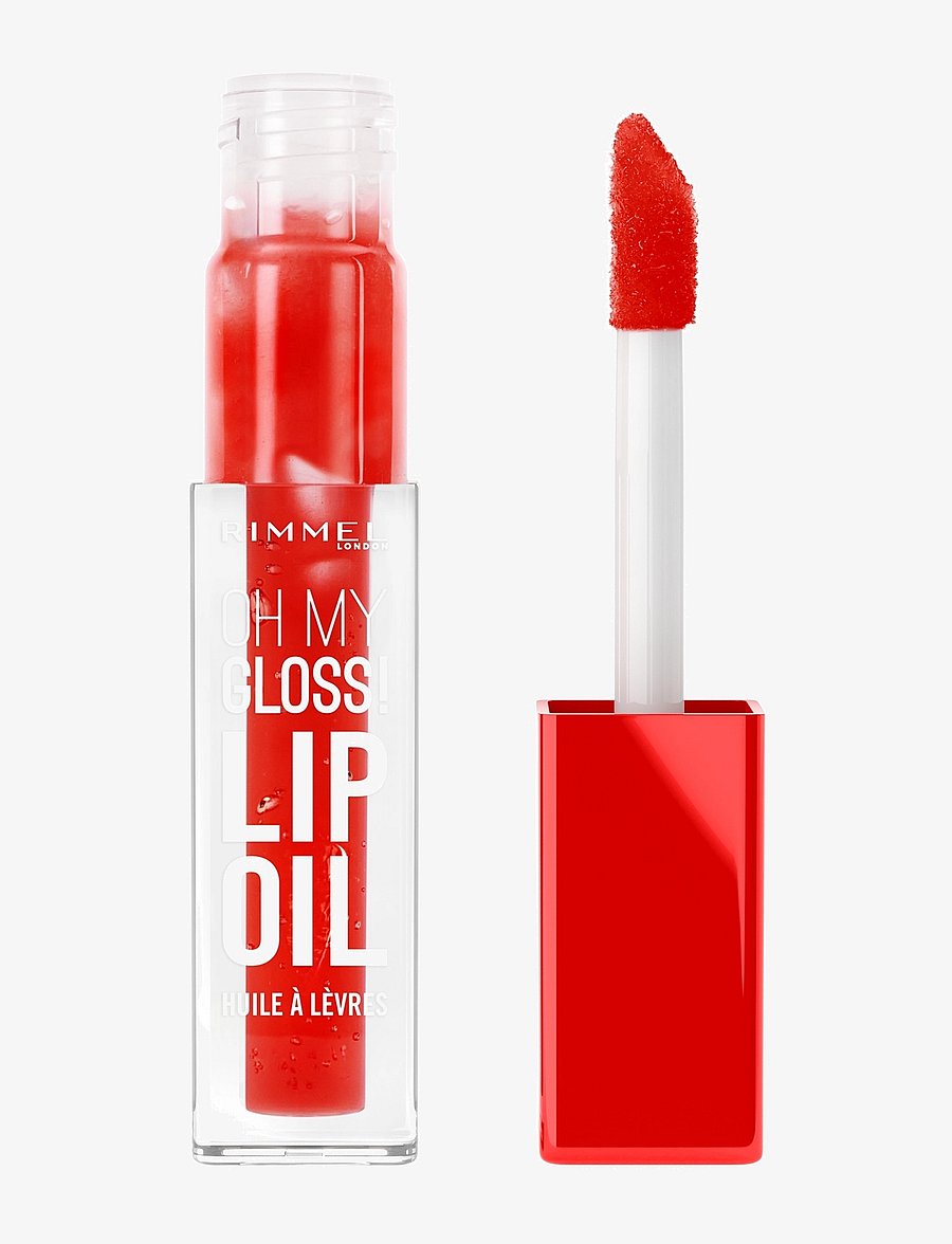 Rimmel - Oh My Gloss lip Oil 004 Vivid Red 4.5 ML - 004 vivid red - 0