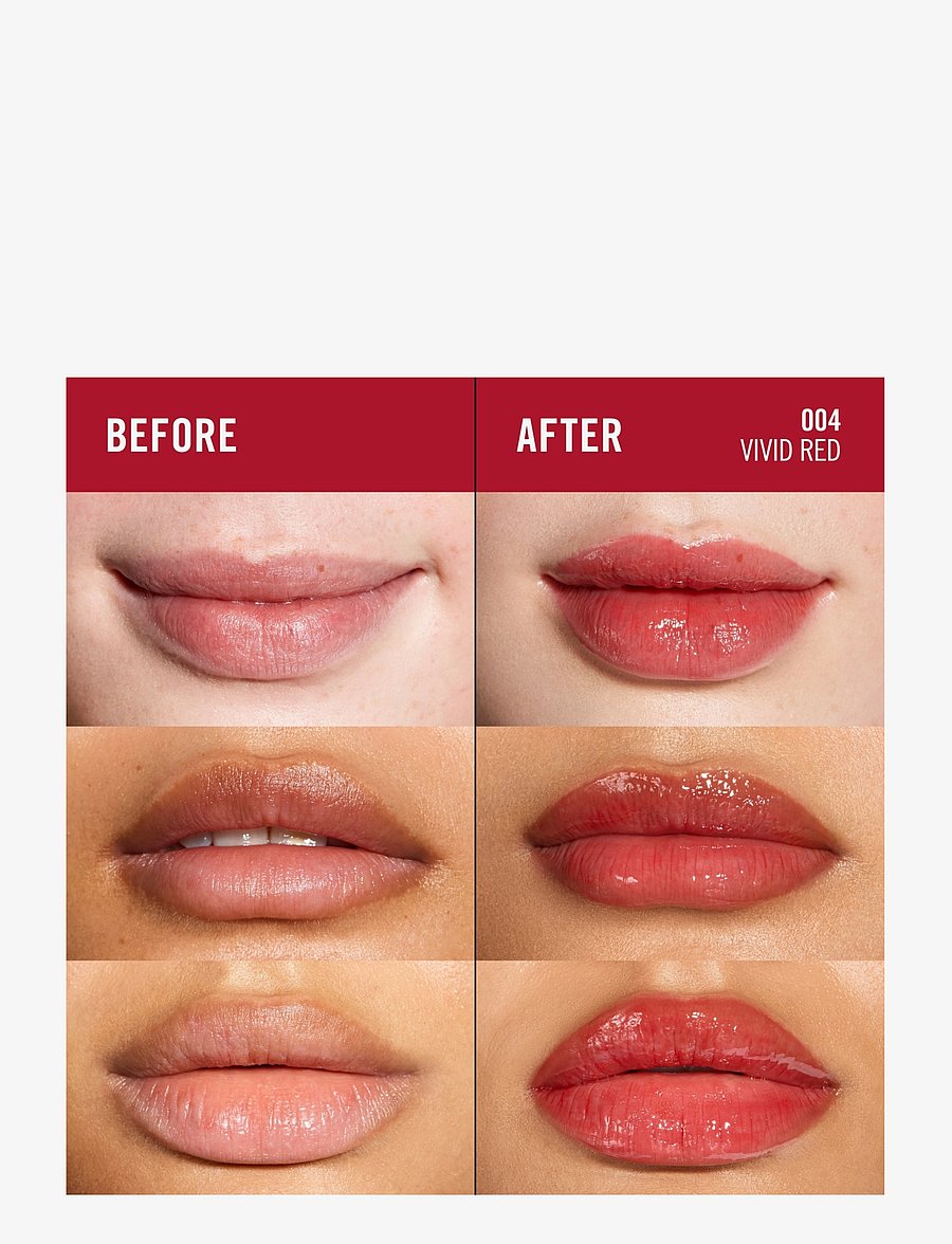 Rimmel - Oh My Gloss lip Oil 004 Vivid Red 4.5 ML - 004 vivid red - 3