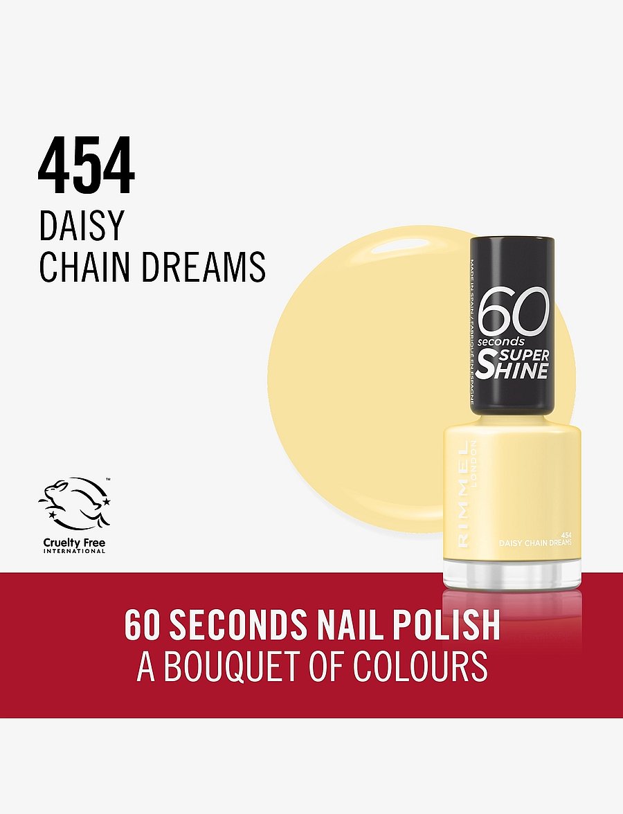 Rimmel - RIMMEL 60 Seconds Nail Polish 454 Daisy days dreams - makeup - 454 daisy days dreams - 1