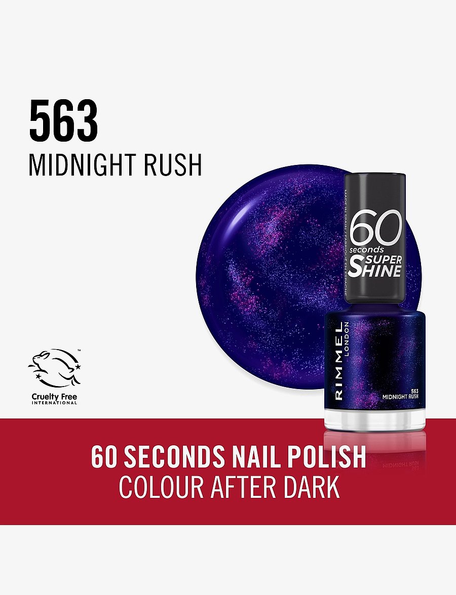 Rimmel - RIMMEL 60 Seconds Nail Polish 563 Midnight rush - makeup - 563 midnight rush - 1