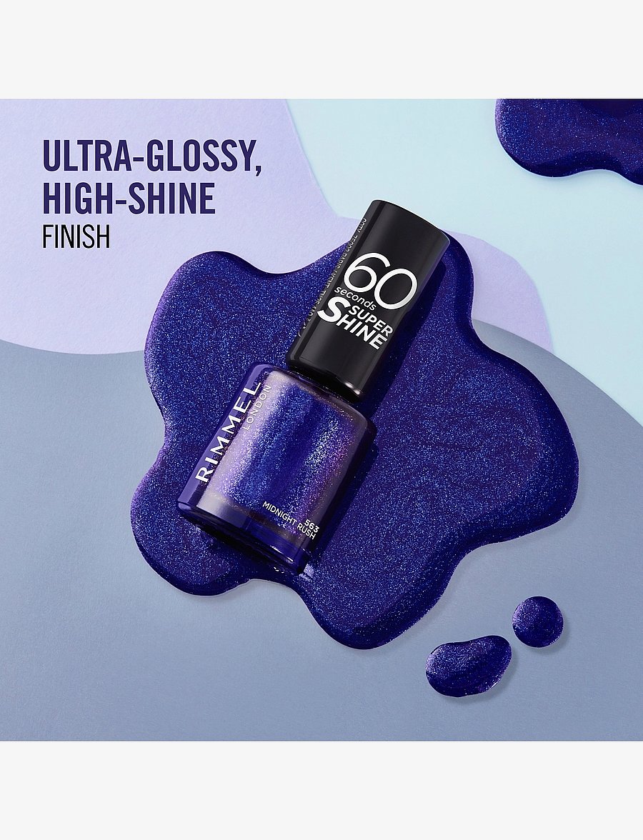 Rimmel - RIMMEL 60 Seconds Nail Polish 563 Midnight rush - makeup - 563 midnight rush - 4