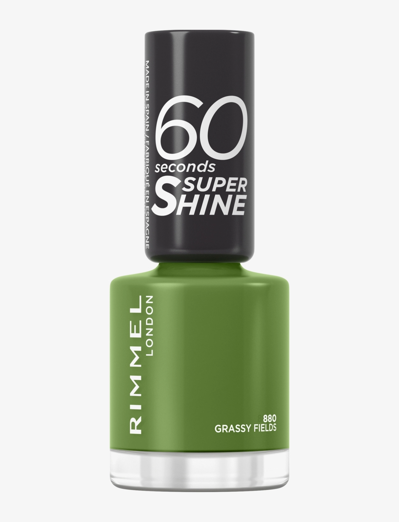Rimmel 60 Seconds Nail Polish 880 Grassy Fields, Neglelak, Grøn, Str: 8 ML