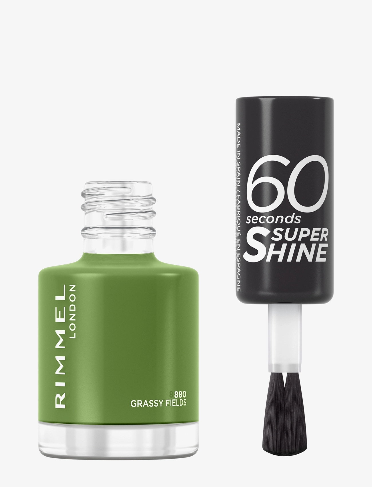 Rimmel - RIMMEL 60 Seconds Nail Polish 880 Grassy fields - bliv klar til date night - 880 grassy fields - 3