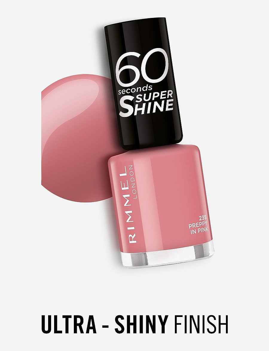 Rimmel - 60 Seconds Nail Polish 235 Preppy in pink - makeup - 235 preppy in pink - 4