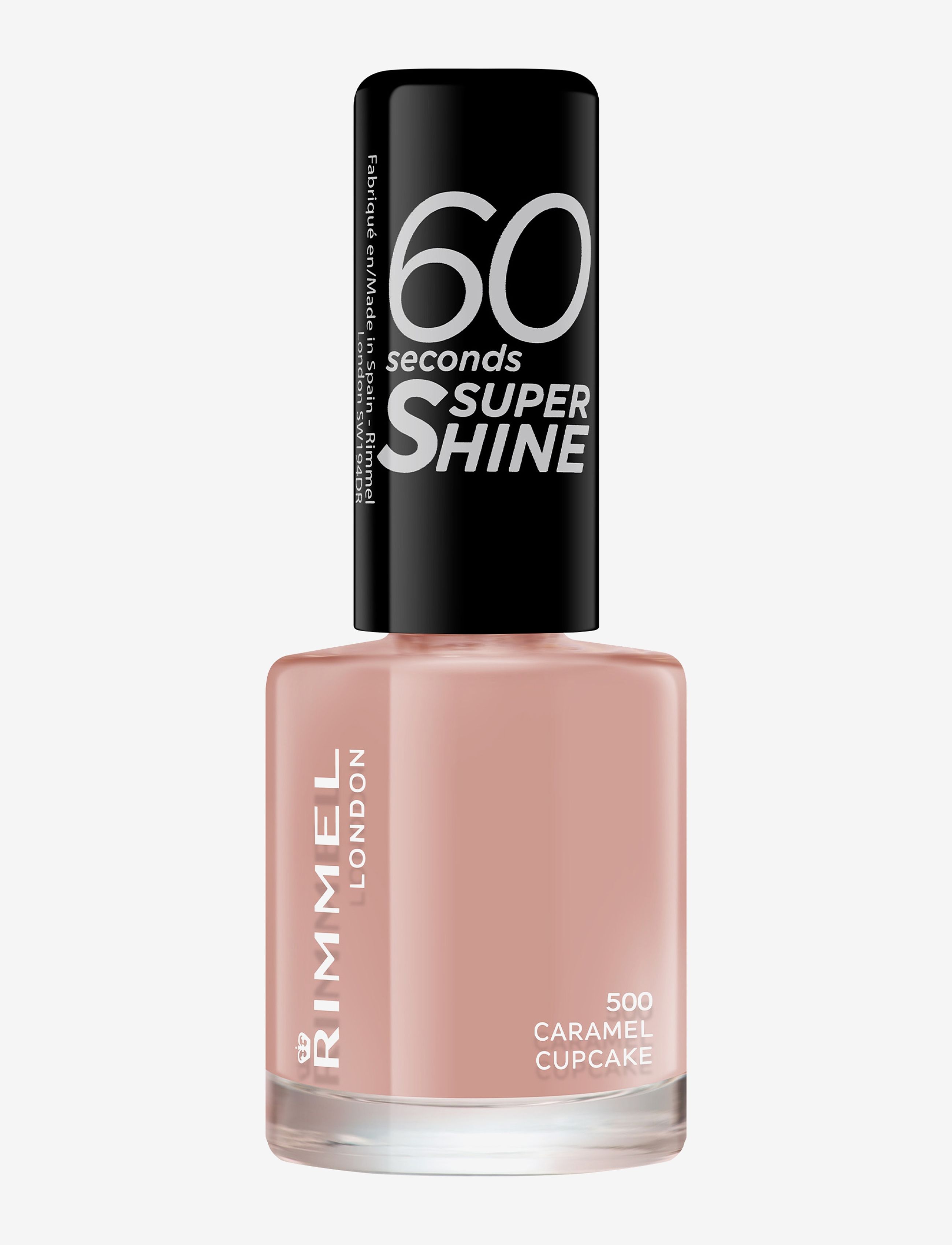 Rimmel RIMMEL 60 Seconds Nail Polish - Negleprodukter - 500 CARAMEL CUPCAKE / natural
