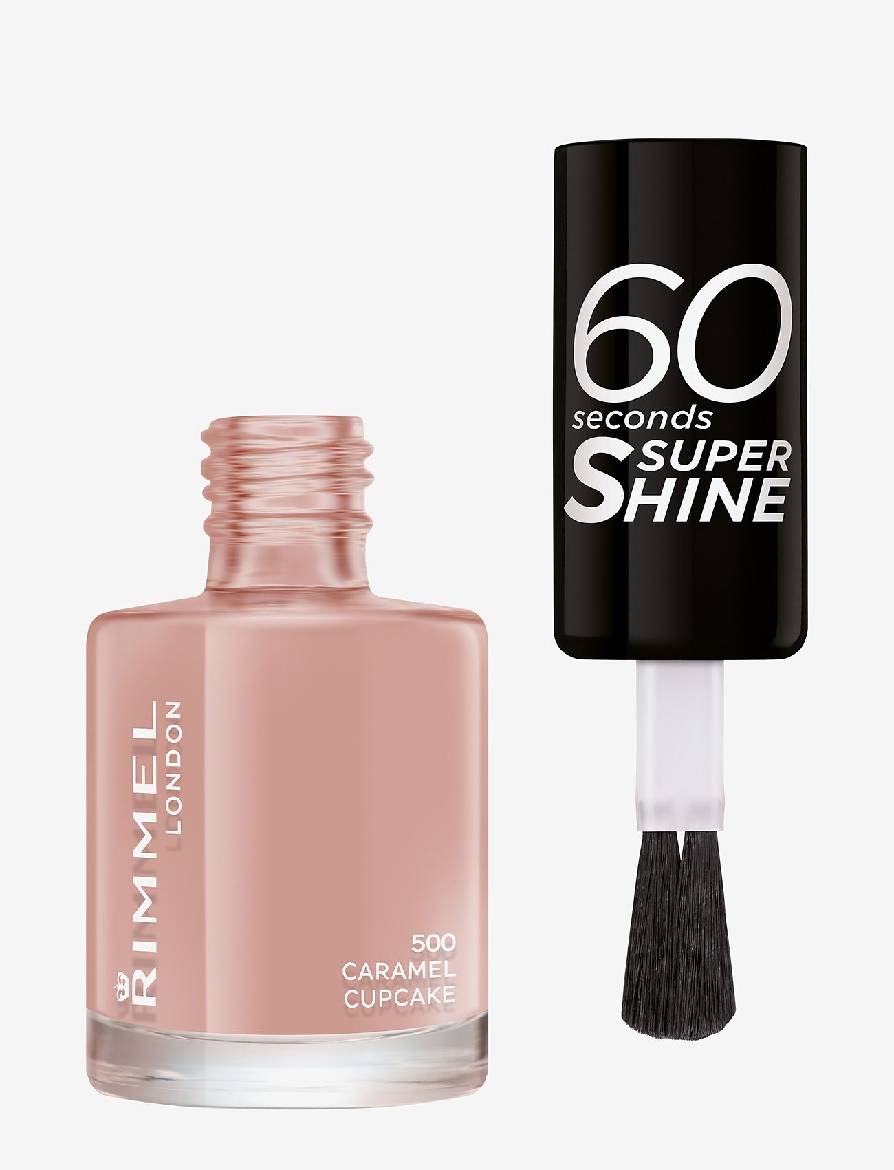 Rimmel - RIMMEL 60 Seconds Nail Polish - bliv klar til date night - 500 caramel cupcake - 1