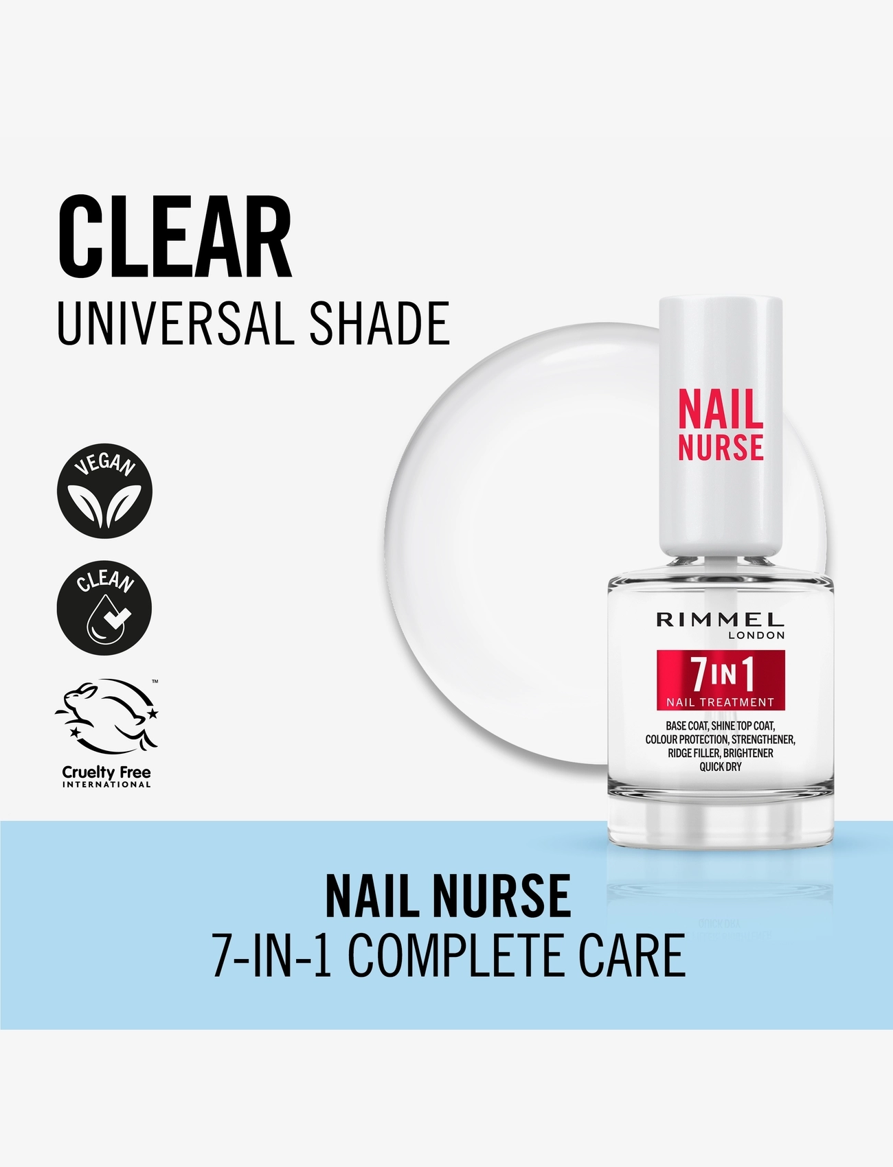 Rimmel - RIMMEL Nail Care Nail nurse 7 in 1 - nail nurse 7 in 1 - 1