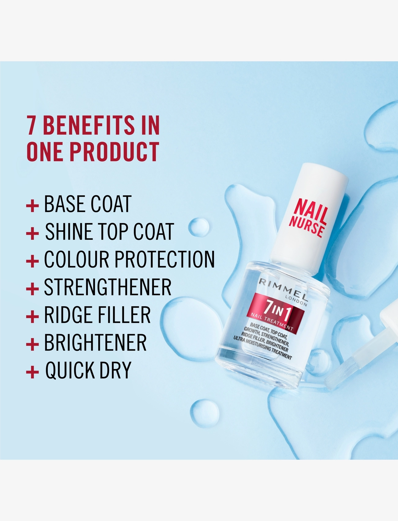 Rimmel - RIMMEL Nail Care Nail nurse 7 in 1 - nail nurse 7 in 1 - 5