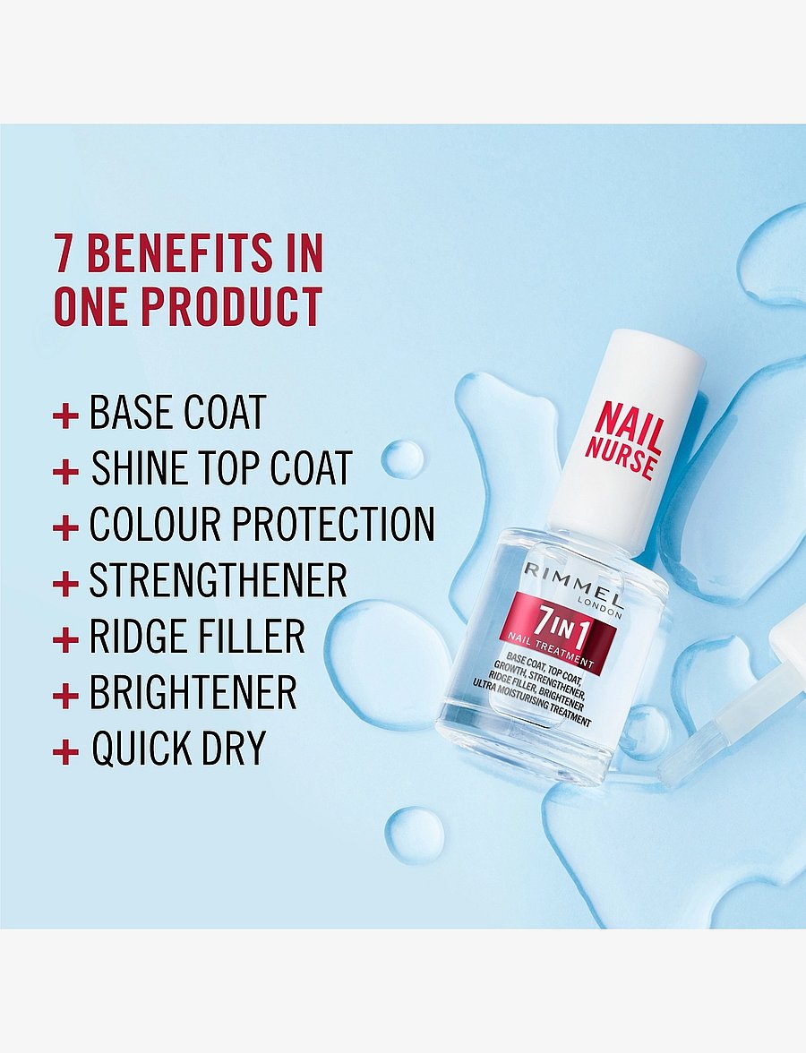 Rimmel - RIMMEL Nail Care Nail nurse 7 in 1 - nail nurse 7 in 1 - 5