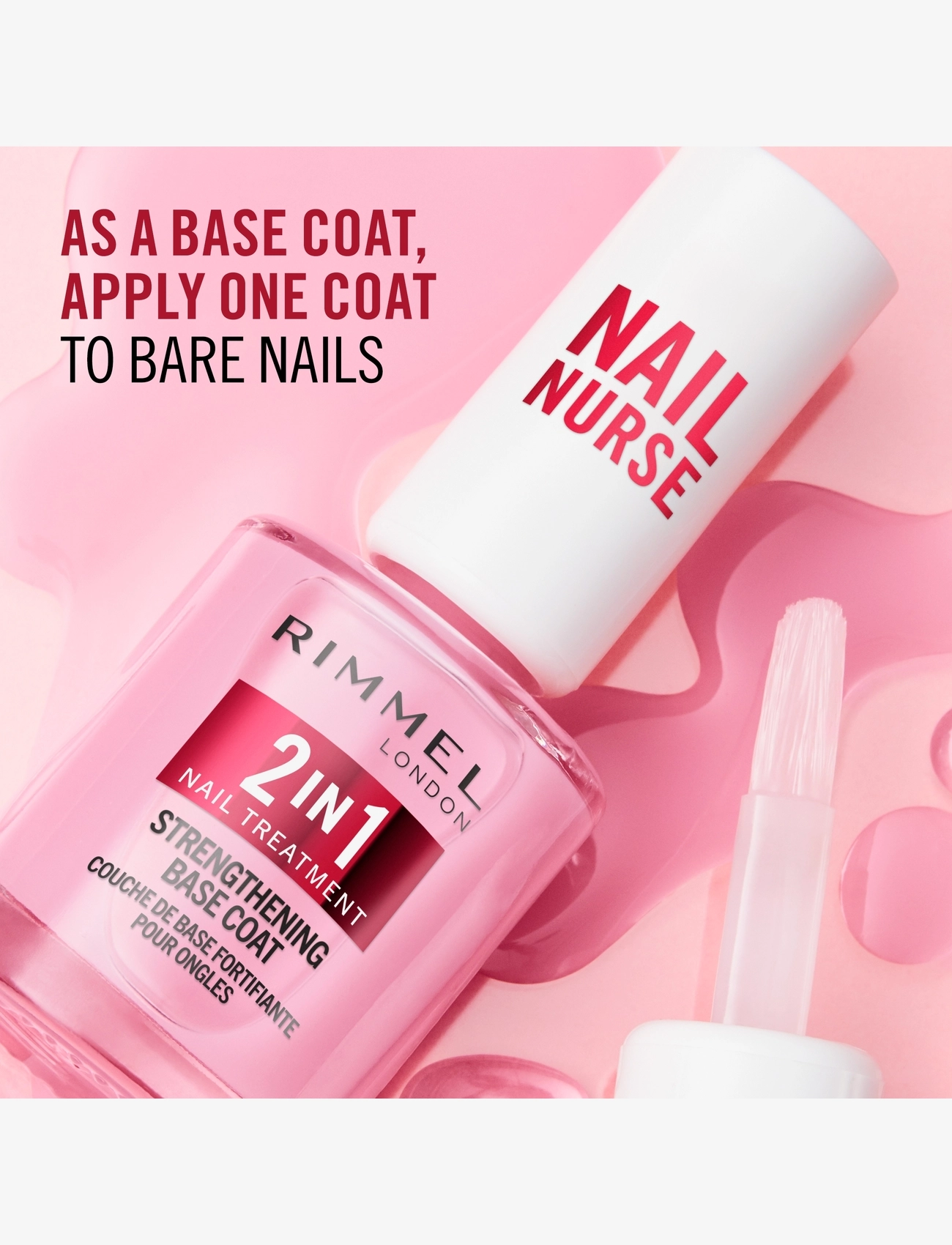 Rimmel - RIMMEL Nail Care Nail nurse 2 in 1 - makeup - nail nurse 2 in 1 - 4