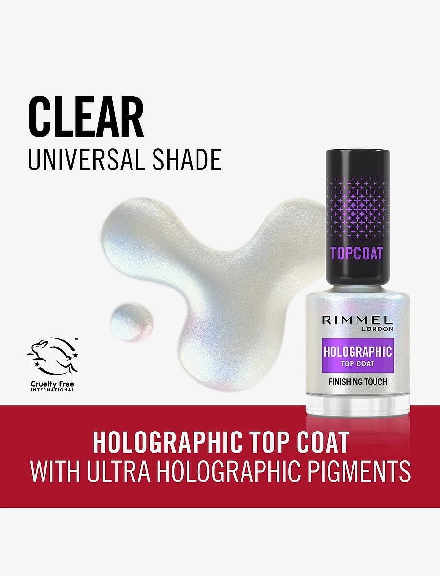 Rimmel - Top Coat Top coat holographic - makeup - top coat holographic - 1