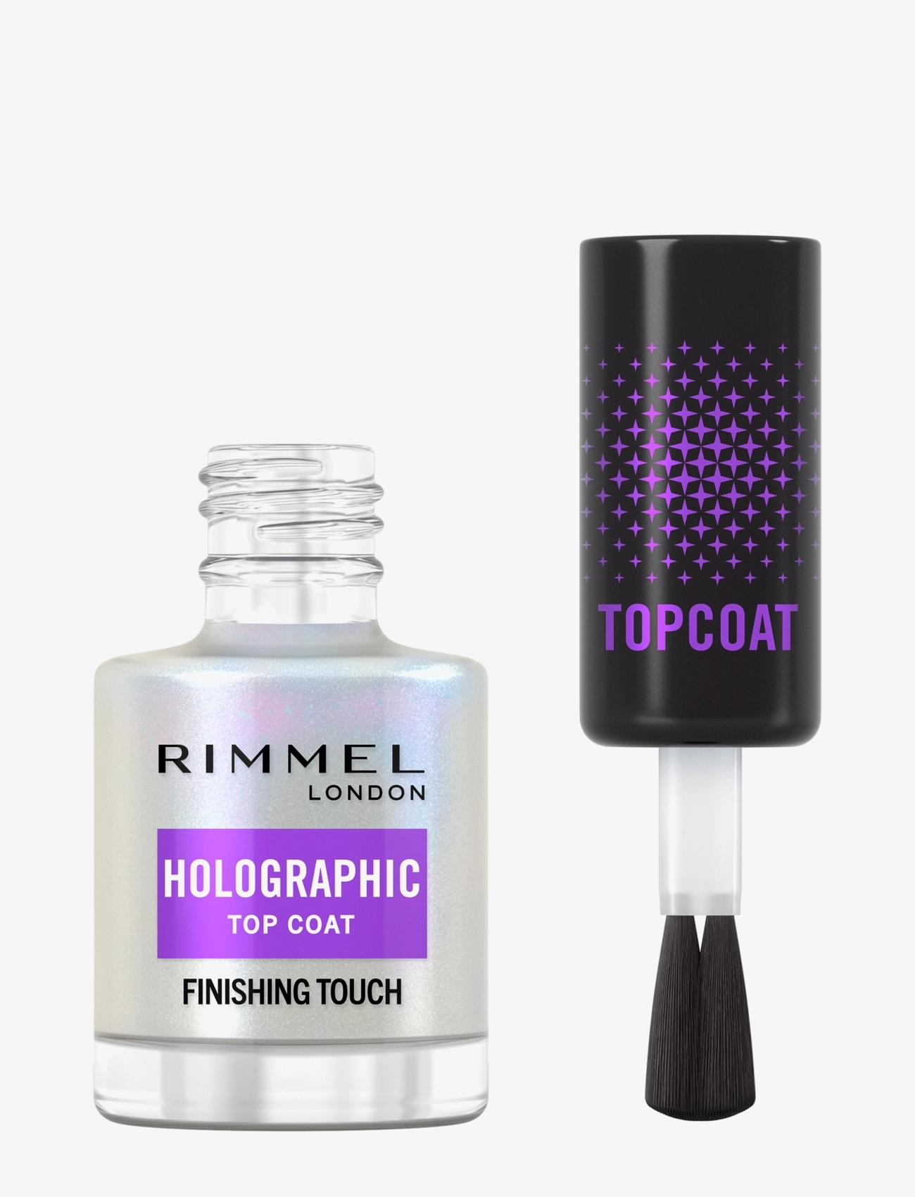 Rimmel - Top Coat Top coat holographic - klar for date night - top coat holographic - 3